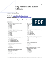 Understanding Nutrition 13th Edition Whitney Test Bank Download
