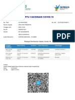 Kartu Vaksinasi Covid-19: Riwayat Pemberian Vaksin Covid-19