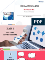 INFORMATIKA Rumpun Teknologi - Bab 1 Berpikir Komputasional