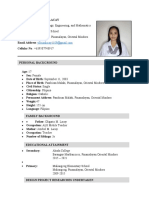 Curriculum Vitae 1