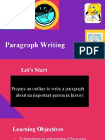 Paragraph Writing