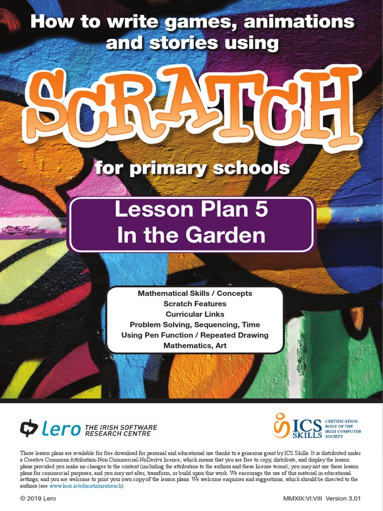 Scratch Lesson Plan: Drawing Shapes | PDF | Career & Growth