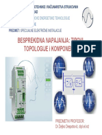 BESPREKIDNANAPAJANJA-UPS Topologije Problemi Komponente