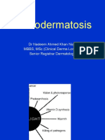 Photodermatosis