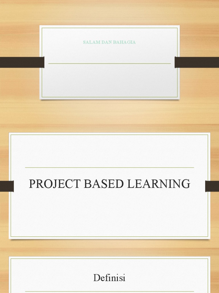 Project Based Learning | PDF