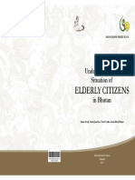 Understanding The Situation of Elderly Citizens in Bhutan