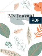 My Journal 3
