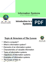 01 Chapter 1 Introduction To Information Systems (Is)