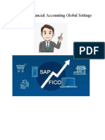 Sap Fi Financial Accountinglobal Settings