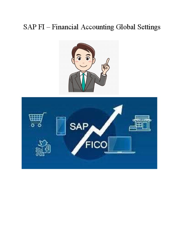 SAP FI Global Settings Configuration Guide | PDF | Debits And Credits ...