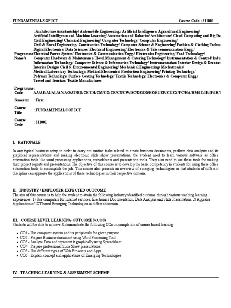 ICT | PDF