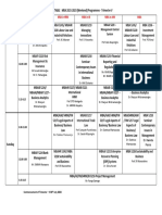 4th Week (29th 30th) Timetable For Trimester V 2021-2023 ALL MBA Weekend Programme Only For This Week (Up Date 28.07.2023