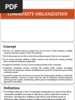 Community Organisation