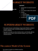 SUPERMARKET WEBSITE Project 2