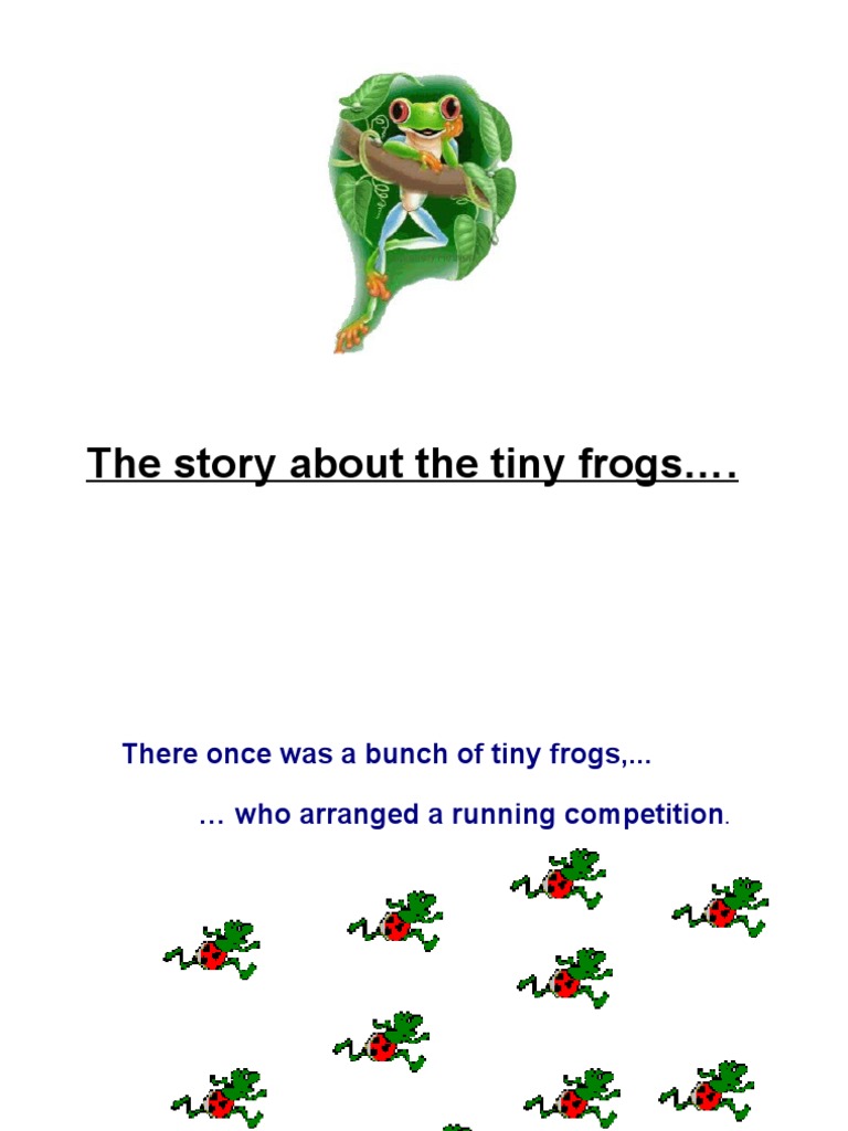 Story About Tiny Frog | PDF