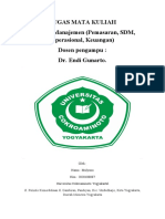 Mulyono - 2020100007 - Kelas B, Penugasan Materi 9 Seminar Manajemen (Pemasaran, SDM, Operasional, Keuangan) .Docx