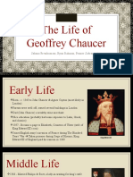 Life of Geoffrey Chaucer