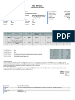 Tax Invoice: Original For Recipient