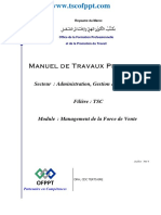 Royaume Du Maroc Office de La Formation Professionnelle Et de La Promotion Du Travail Manuel de Travaux Pratiques