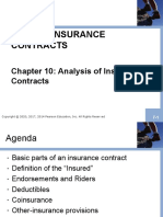 Topic 3 Chapter 10 Analysis of Insurance Contracts