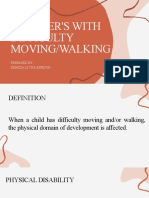 Learners With Difficulty Movingwalking