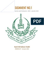 Assignment No.1 - 8602 - Autumn 2022 - 0000401127 - Syed Ali Saboor Zaidi