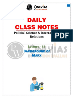 PSIR 33 - Daily Classnotes - (UPSC Optional PSIR (HINGLISH) )