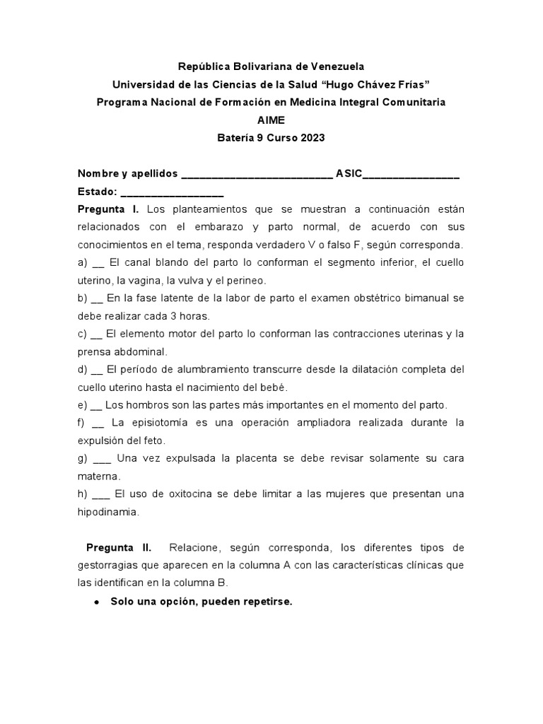 Examen Aime Rep Pdf