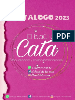 Catalogo 2023: +56981513847 El Baúl de La Cata Elbauldelacata