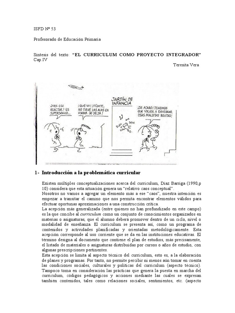 Diseño Curricular: Conceptos Clave | PDF | Plan de estudios | Enseñando