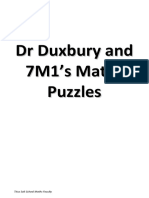 DR Duxbury Year 7 Maths Puzzles (2) .