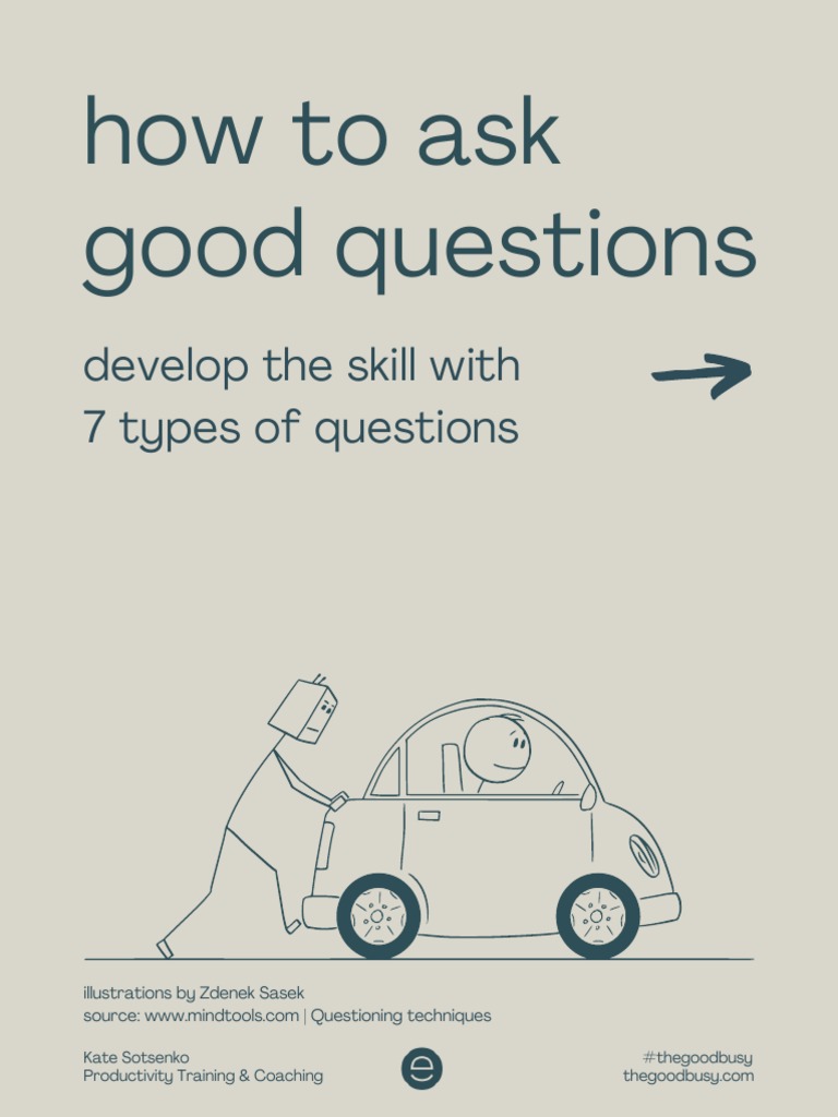 Mastering Questioning Techniques for Productivity | PDF | Self-Improvement