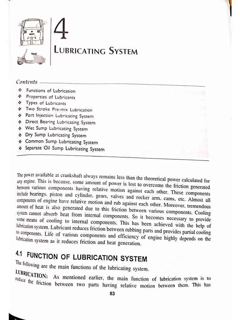 Lubricating System | PDF