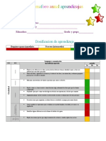 Dosificacion de Aprendizajes