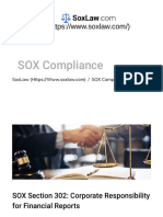 SOX Compliance Requirements, Controls  Checklist for 2021 - SoxLaw