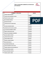 Inscripción y Evaluación - Día Del Medio Ambiente