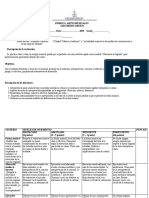 RÚBRICA I Unidad 2019 1romediogreen