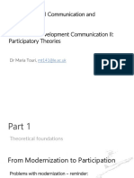 Lecture 3 - ParticipatoryCommunication - 2023