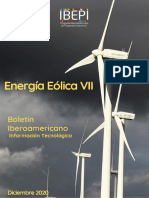 Vii Boletim Ibepi 2019 - Energia Eólica - Diciembre 2020 - Final
