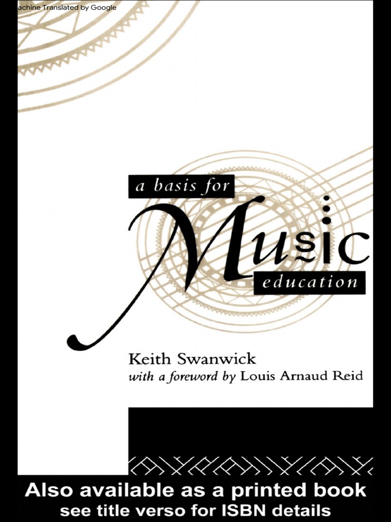 Swanwick Basis For Music Education by | PDF