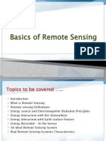 Basics of Remote Sensing