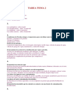 Tarea Tema 2: Condiciones de Presión, Tiempo y Temperatura para Esterilizar Material en Un Autoclave