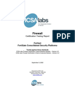 Certification Report Icsa Labs Firewall