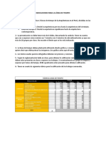 Indicaciones Linea de Tiempo