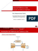 Aula 09 Sistemas de Potencia A Gas