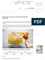 Tarta de crepes de naranja de Michel Guérard _ webos fritos
