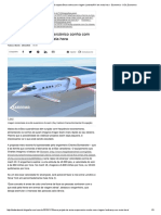 Novo Projeto de Avião Supersônico Sonha Com Viagem Londres - NY em Meia Hora - Economia - UOL Economia 10.11.2015.