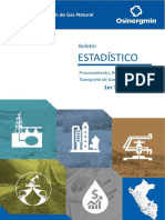 Boletín Estadístico de Gas Natural - Trimestre 2022-I