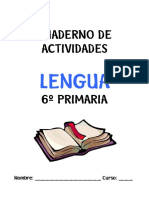 Actividades de Repaso Lengua Castellana 6ep 2