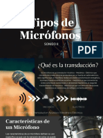 PU8 - SONIDO II - Tipos de Micrófonos